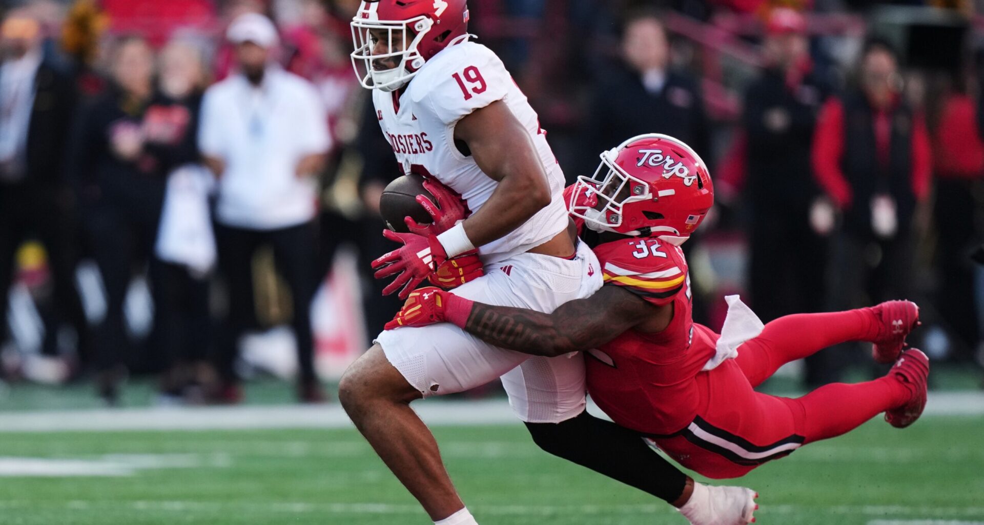 Another Indiana blowout: No. 2 Hoosiers hammer Maryland 55-10 after slow start