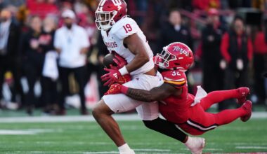 Another Indiana blowout: No. 2 Hoosiers hammer Maryland 55-10 after slow start