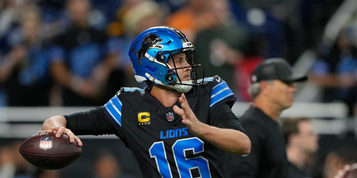 Lions face Jayden Daniels-less Commanders, looking to rebound after loss