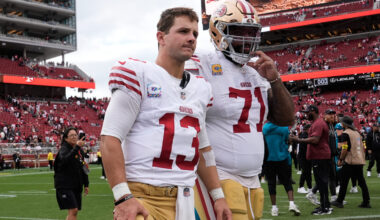 San Francisco 49ers quarterback Brock Purdy...