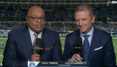 Jason Garrett replacing Cris Collinsworth for Thanksgiving game