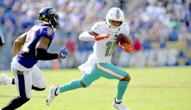 Jaylen Waddle - Fantasy Football Rankings, Draft Sleepers, NFL Injury News