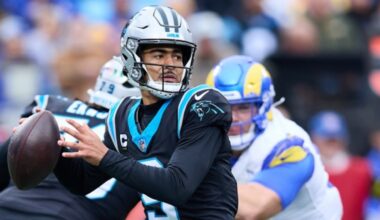 Bryce Young’s 2 fourth-down touchdown throws fuel upset of Rams