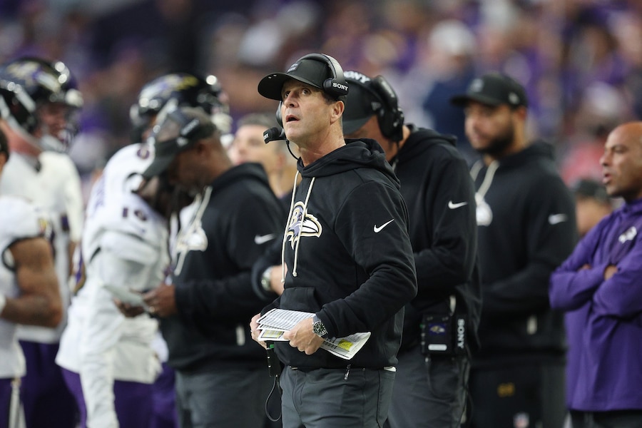 After win vs. Vikings, John Harbaugh was 'choked up.' Here's why.