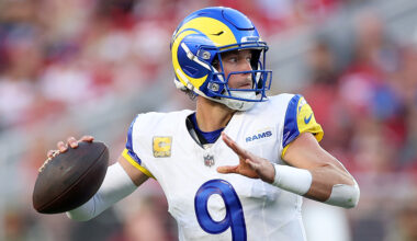 Los Angeles Rams Matthew Stafford 2025...