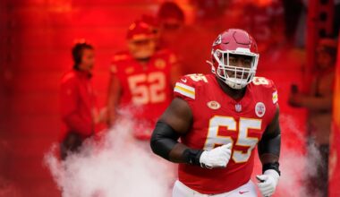 Kansas City Chiefs players out for game against Dallas Cowboys