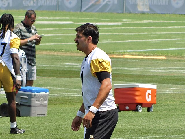 Rudolph with the Pittsburgh Steelers in 2025