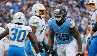 Baltimore Ravens boost pass rush, trade for Tennessee Titans' Dre'Mont Jones