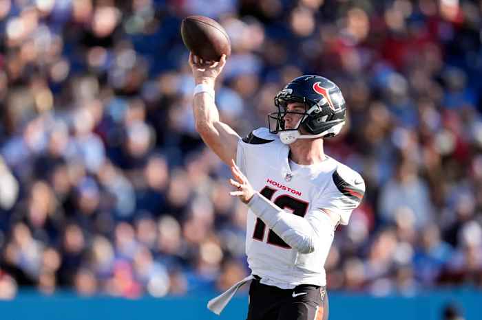 Texans backup Davis Mills improves to 3-0, beats Bills as stand-in for injured C.J. Stroud: ‘C.J.’s the starter’