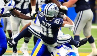 Dallas Cowboys waive backup running back Malik Davis