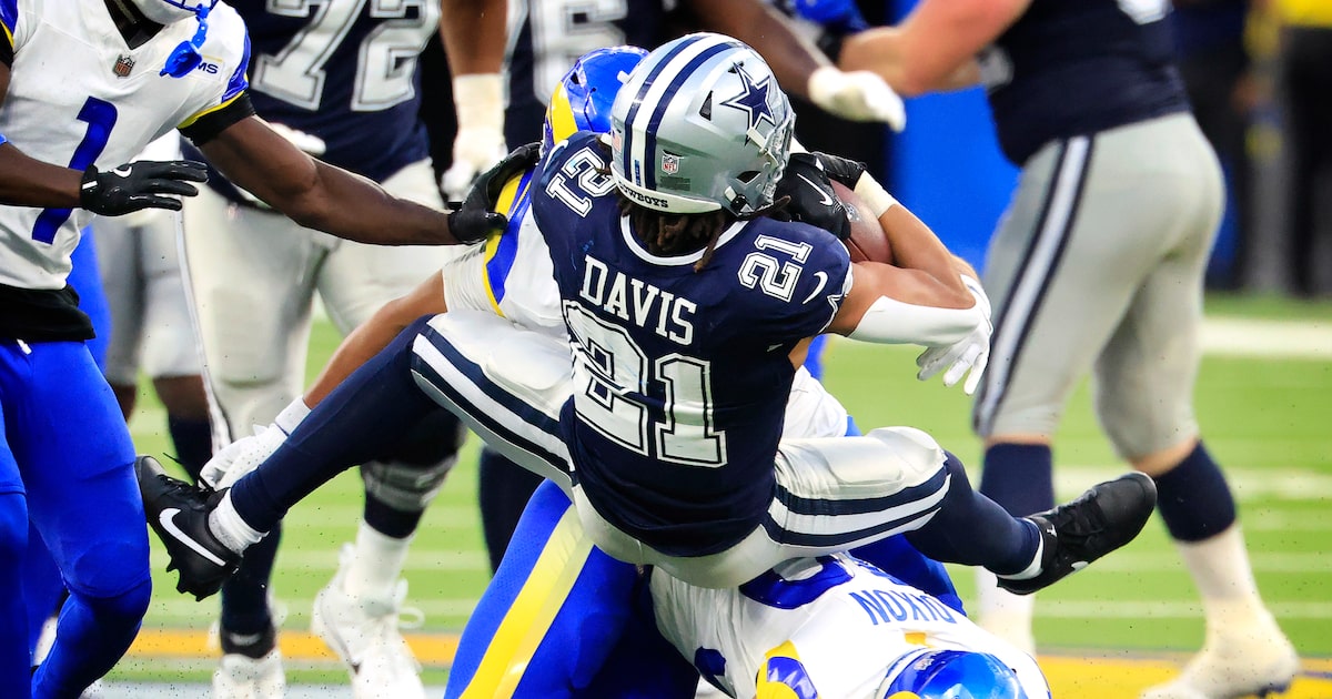 Dallas Cowboys waive backup running back Malik Davis