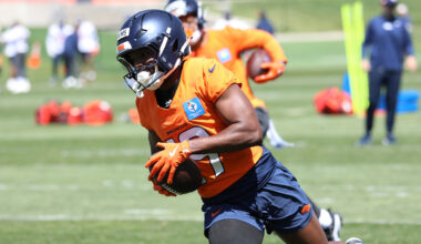Marvin Mims Jr. returns to practice for Broncos