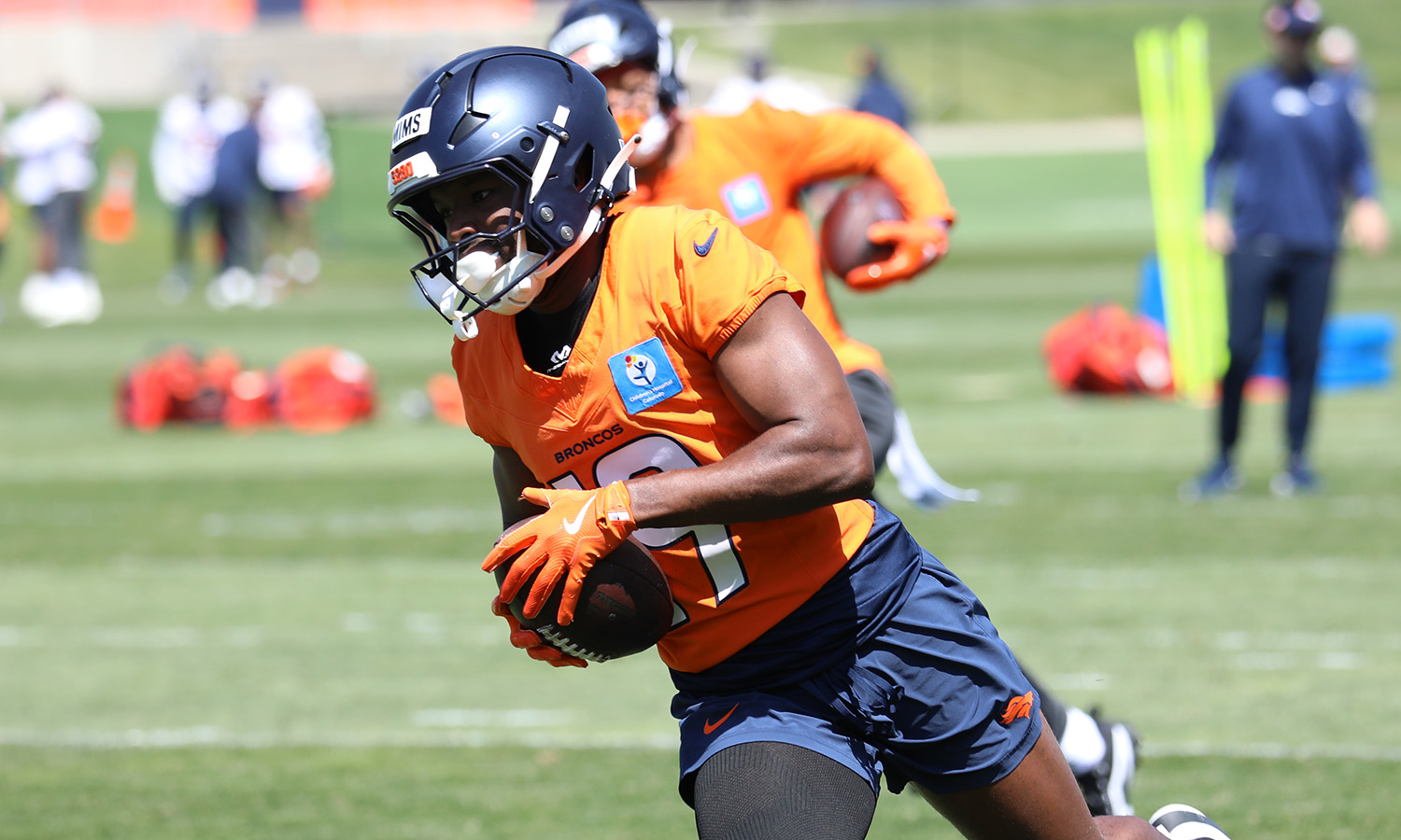 Marvin Mims Jr. returns to practice for Broncos