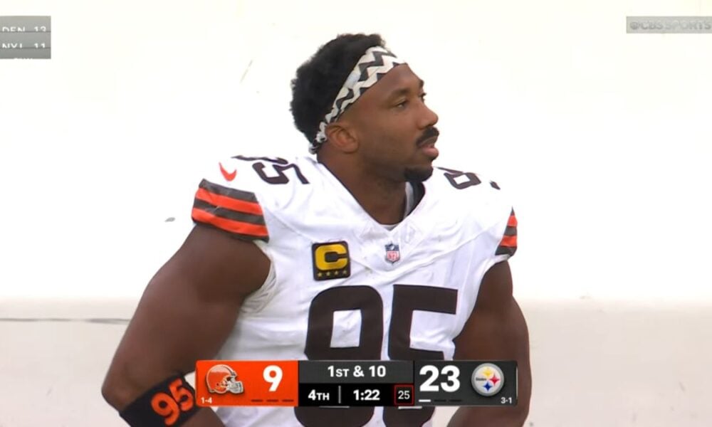 'No Chance' Browns Consider Myles Garrett Trade, Schefter Says: 'Better Chance Of Winning The Lottery'