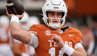 Oklahoma, Texas Climb in Latest Top 25 Rankings