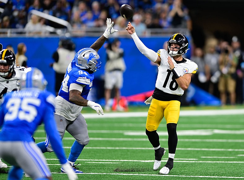 Pittsburgh Steelers QB John Rhys Plumlee