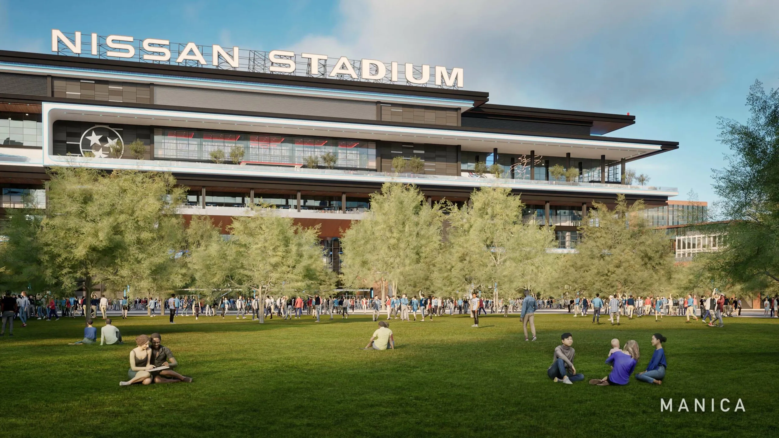 Nissan Stadium, Tennessee Titans