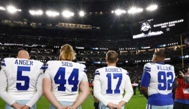 How Cowboys honored Marshawn Kneeland before, during Monday night matchup with Raiders