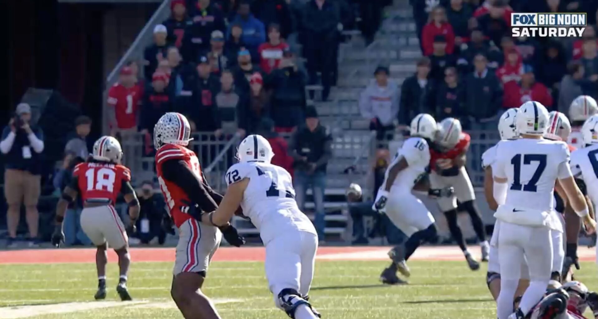 Fox's Mike Pereira disagreed with Ohio State targeting call reversal