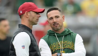 Heat is increasing on Matt LaFleur as the Packers visit the Giants