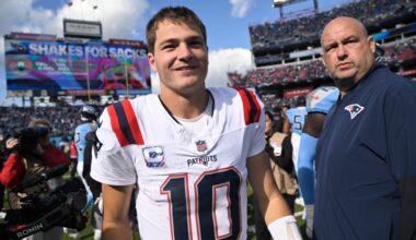 Patriots coaches, teammates have seen Drake Maye blossom as leader