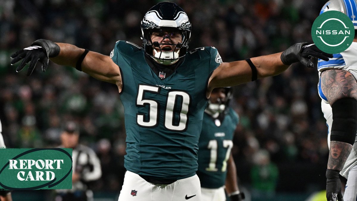 Eagles grades by position after gritty win over Lions – NBC Sports Philadelphia
