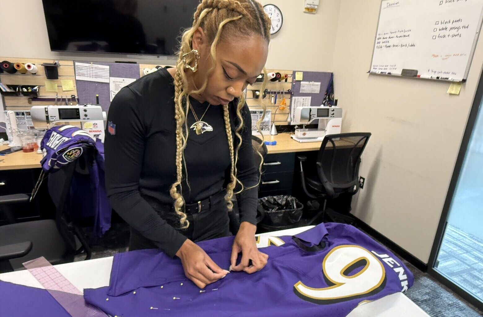 Working Capital: The Baltimore Ravens have a secret weapon working on their jerseys