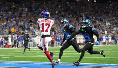 Fans boo Detroit Lions off field during rough 1st quarter vs. last-place Giants