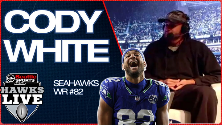 Watch Seahawks WR Cody White on Scoring First NFL TD on SNF
