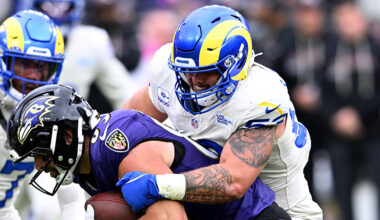 NFC West Los Angeles Rams Nate Landman...