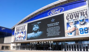 NFL reportedly asks teams to hold moment of silence for Cowboys’ Marshawn Kneeland