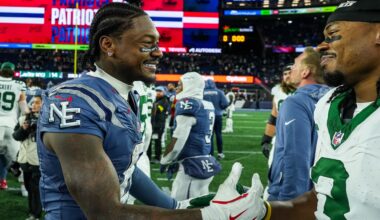 Stefon Diggs Channels Bill Belichick, Discusses Drake Maye After Patriots Win