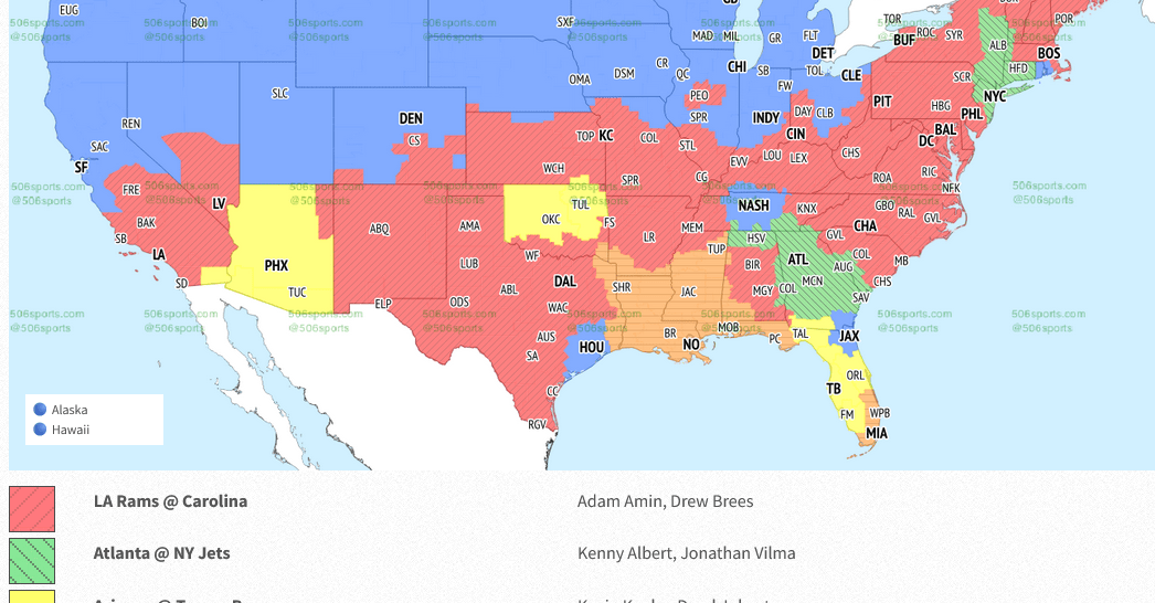NFL Week 13: Seattle Seahawks vs. Minnesota Vikings TV coverage map and FOX commentators