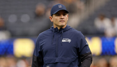 Seattle Seahawks Mike Macdonald...