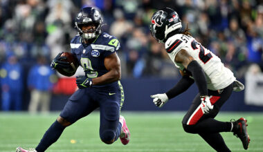 Seattle Seahawks Kenneth Walker III Houston Texans 2025...