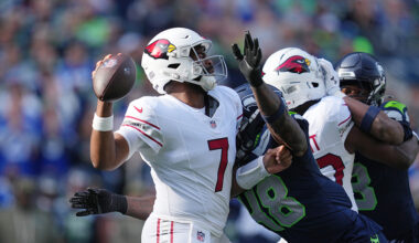 Seattle Seahawks Tyrice Knight strip-sack Arizona Cardinals 2025...