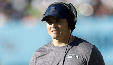 Seattle Seahawks Mike Macdonald...