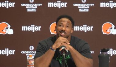 Terrell Suggs Would Take Myles Garrett Over T.J. Watt: 'Best Player In Football'