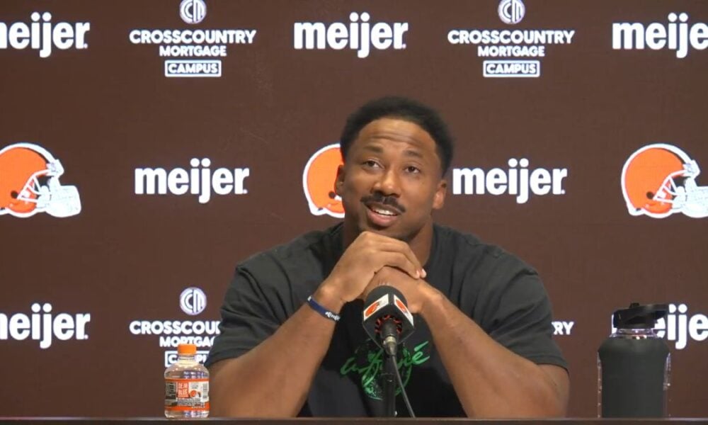 Terrell Suggs Would Take Myles Garrett Over T.J. Watt: 'Best Player In Football'