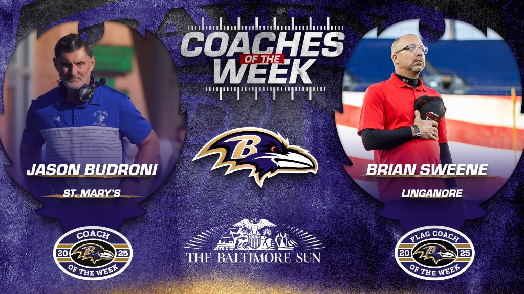 Ravens Week 9 high school football Coaches of the Week