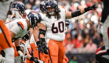 Broncos 2025 NFL power rankings tracker entering NFL Week 10