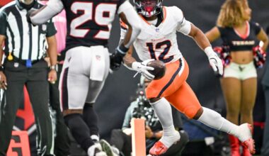 Broncos rookie RB RJ Harvey becoming focal point of passing game
