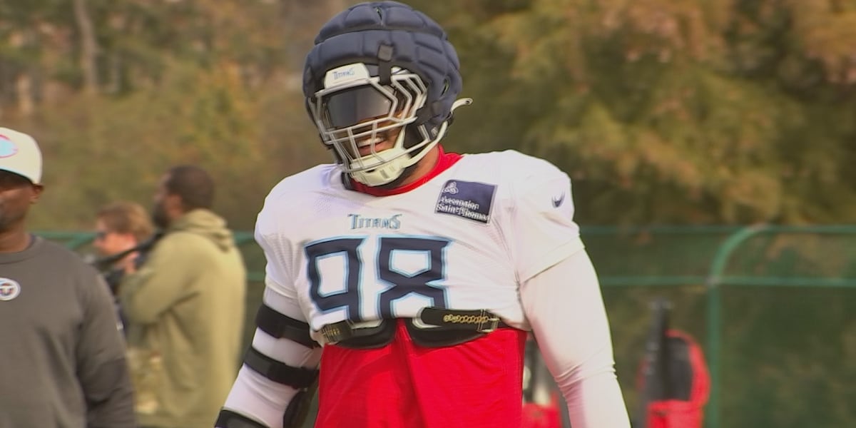 Titans defensive tackle Jeff Simmons returns to practice