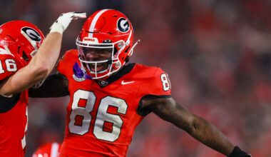 Georgia football Charlotte live updates injury news score highlights week 13