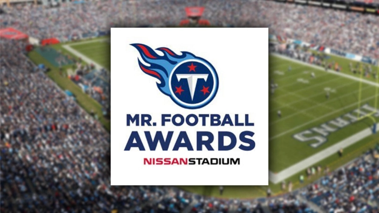 The 2025 winners of the Tennessee Titans Mr. Football Awards will be announced December 9 at Nissan Stadium in Nashville.