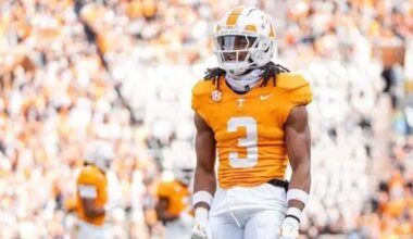 How Jermod McCoy is Listed on Tennessee Football's Availability Report Before Season Finale vs. Vanderbilt