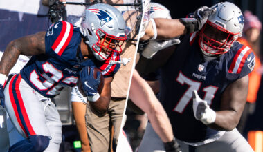 TreVeyon Henderson gets involved; Mike Onwenu has protection issues – NBC Sports Boston