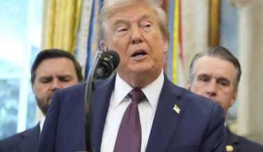 Trump wants his name on the new Commanders stadium. What cards he could play, and what stands in his way