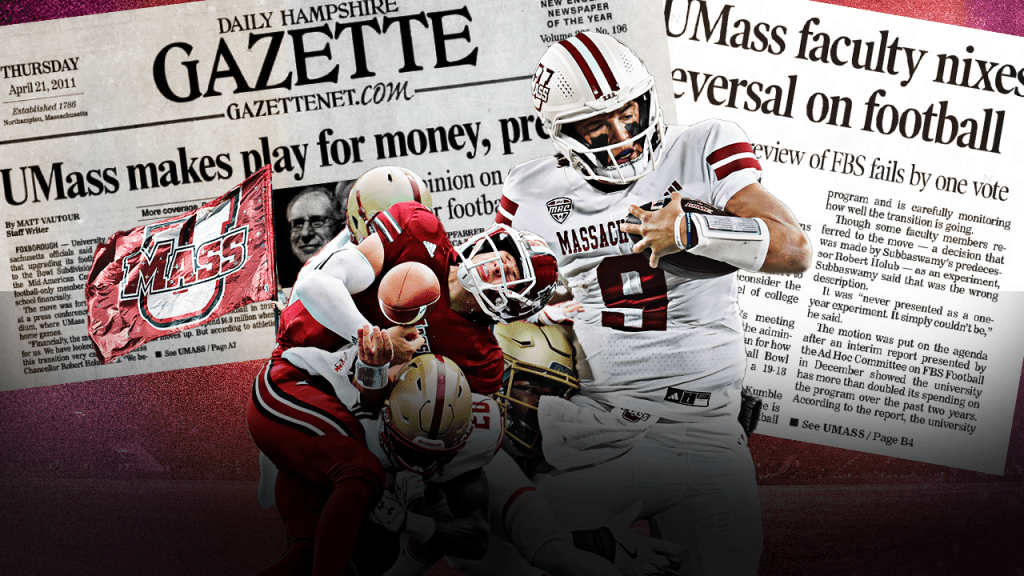 UMass Football's Faltering Quest to Belong in the FBS