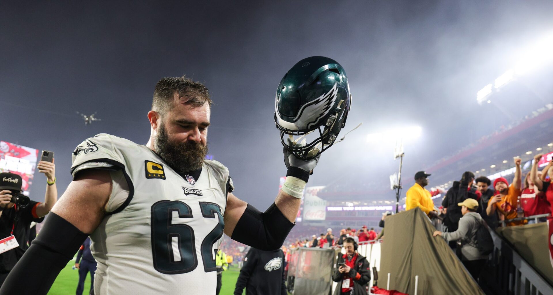 Jason Kelce gets choked up discussing Eagles, Jalen Hurts 'frustrations' reports